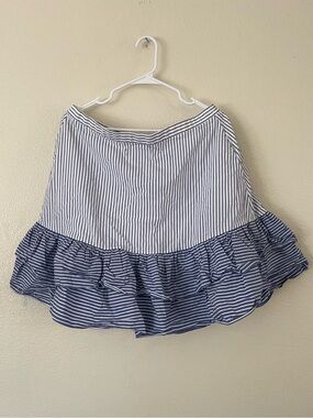 J.Crew Striped Cotton Skirt 14T